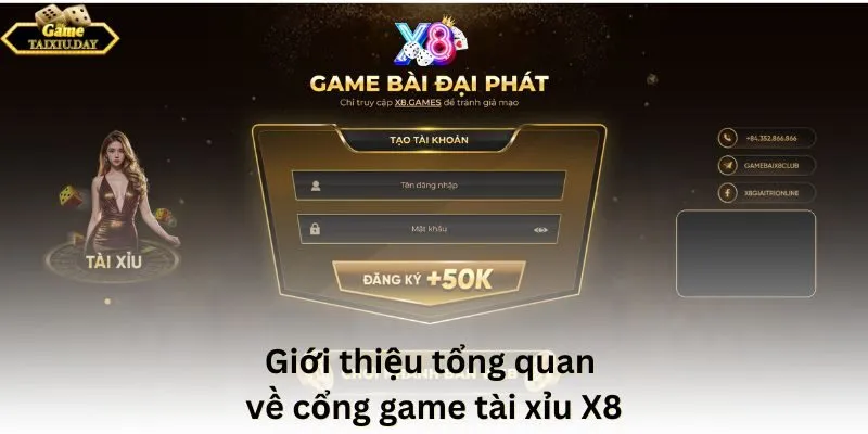 Tổng quan tài xỉu X8